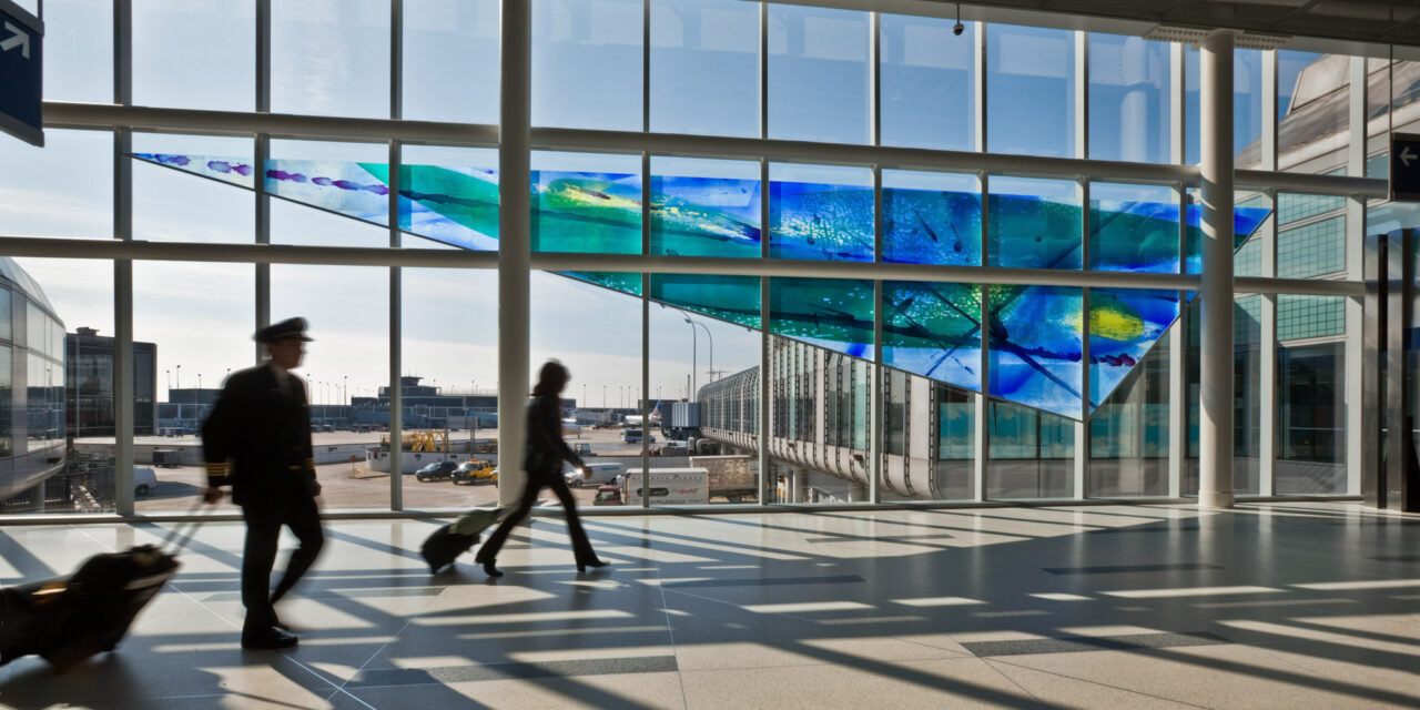 O'Hare International Airport | Stained Glass Window