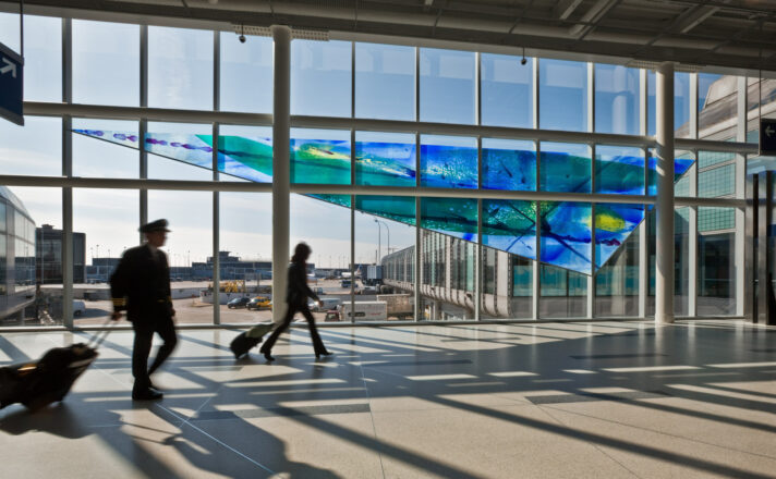 O'Hare International Airport | Stained Glass Window