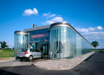 Allguth Auto-Waschstrasse | Bendheim Channel Glass Project