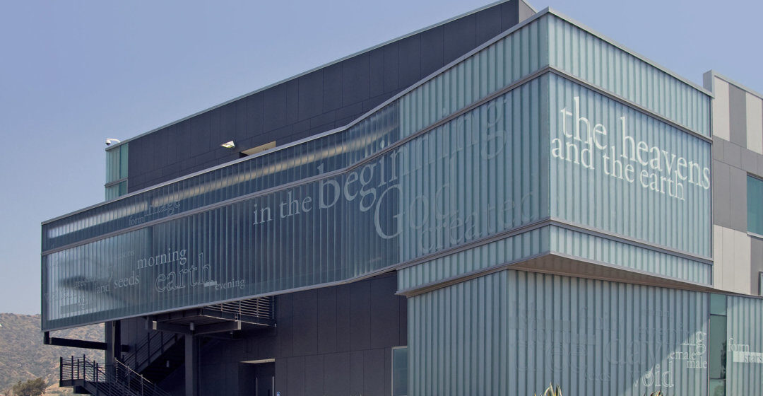 Azusa Pacific University - Segerstrom Science Center | Bendheim Channel Glass Project