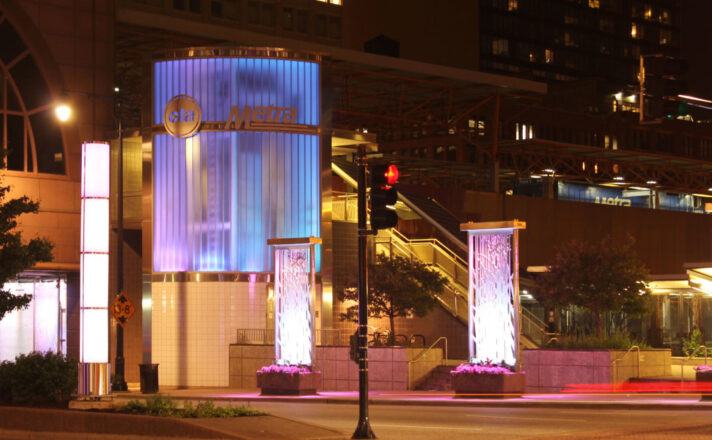 LaSalle & Congress Intermodal Transfer Center | Bendheim Channel Glass Project