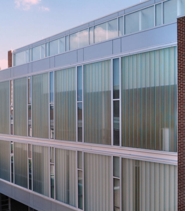 Longwood University - Bedford Hall | Bendheim Channel Glass Project