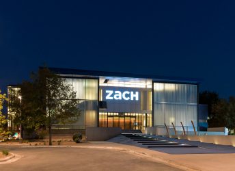 ZACH Theatre - Topfer Theatre | Bendheim Channel Glass Project