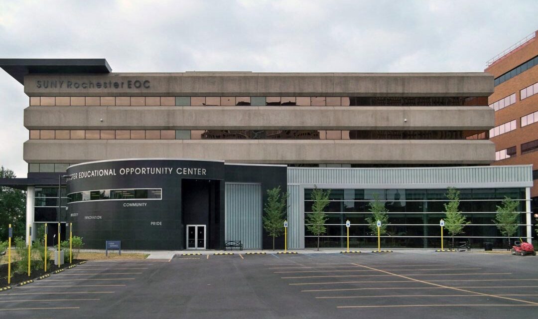 SUNY Brockport Rochester - Educational Opportunity Center | Bendheim Channel Glass Project
