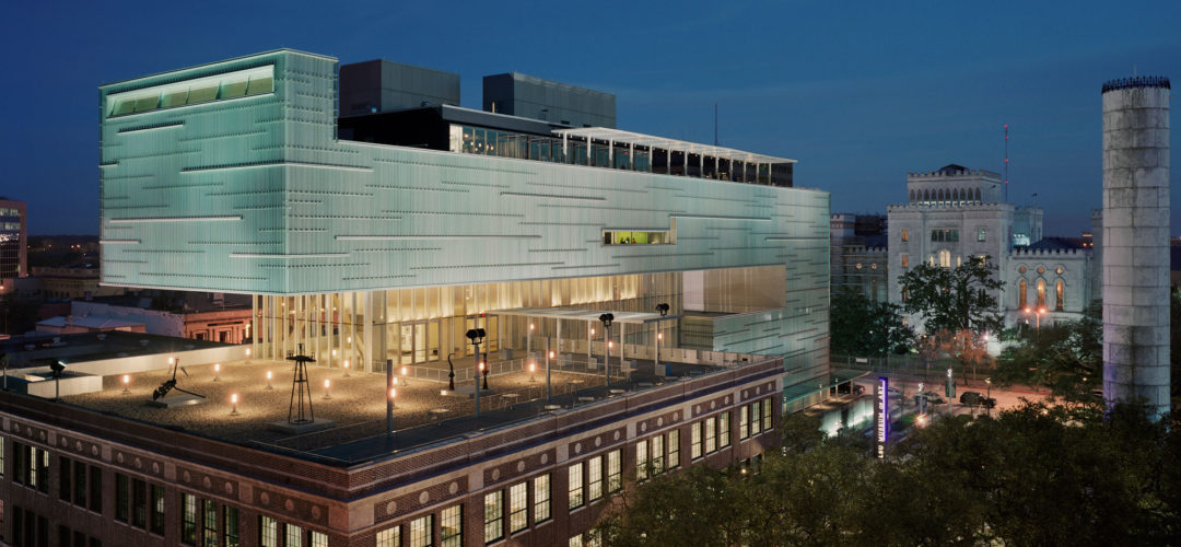 Shaw Center for the Arts | Bendheim Channel Glass Project