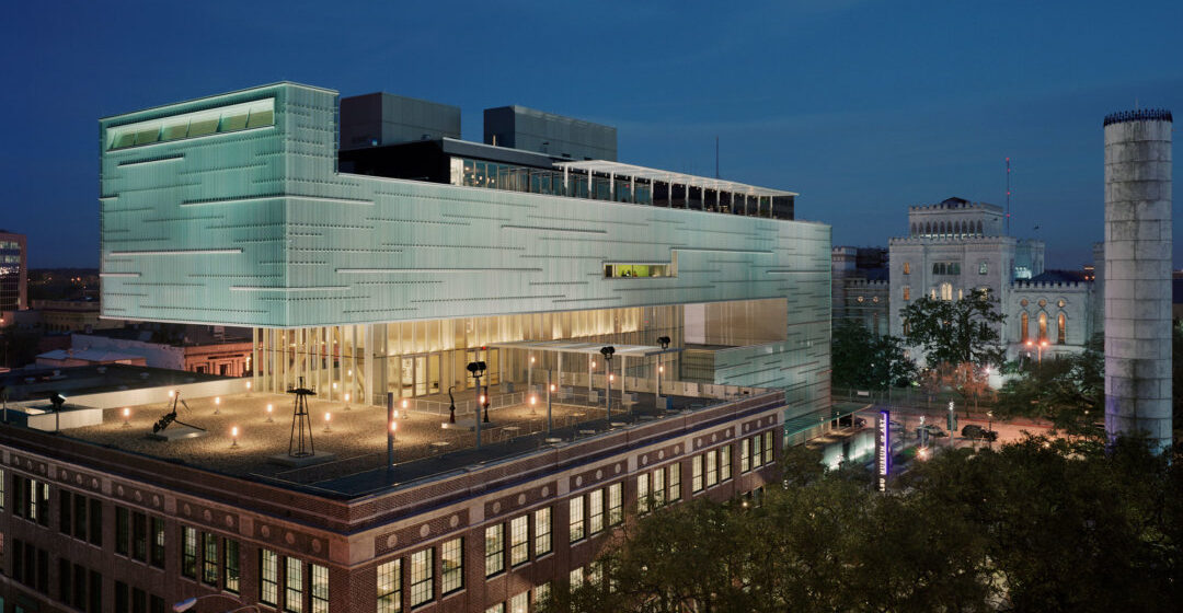 Shaw Center for the Arts | Bendheim Channel Glass Project