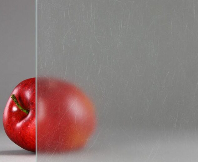 Low-Iron Brushed Fiber Acoustic Laminated Glass | Bendheim Architectural Glass