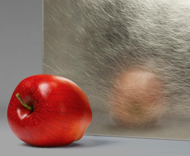 “Palest Bronze” Mirrored Laminated Fibers Architectural Glass | Bendheim Architectural Glass