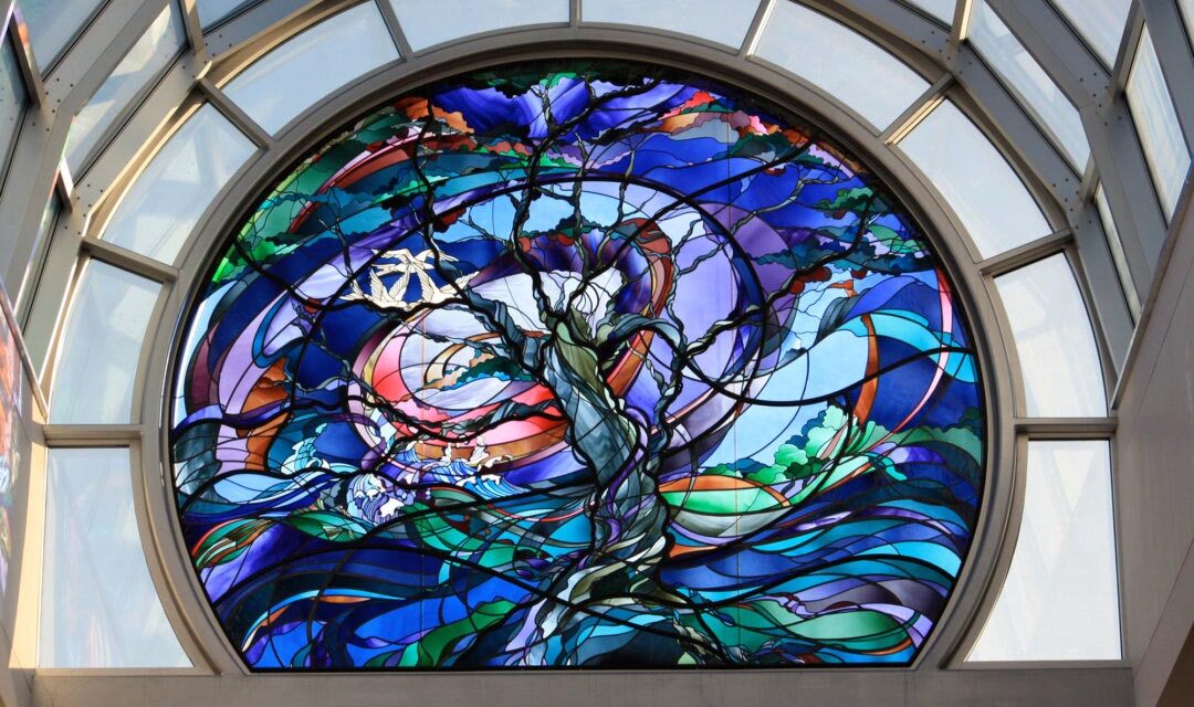 White Theatre | Stained Glass Window