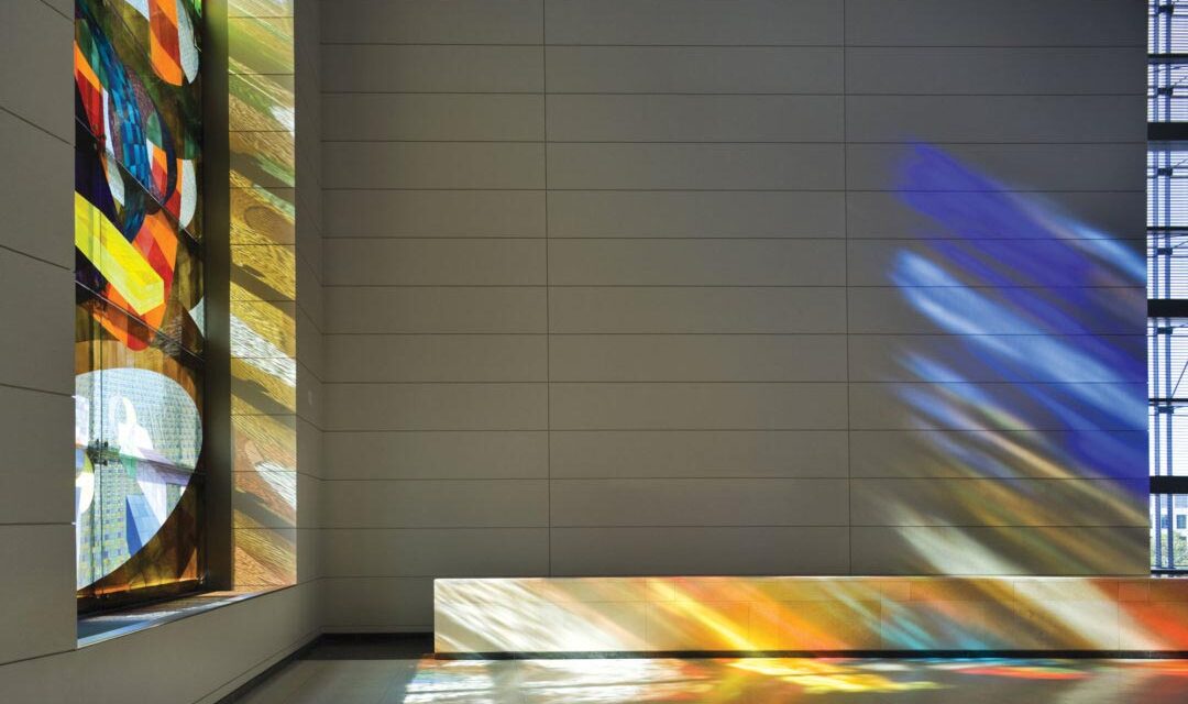 Young Federal Courthouse | Stained Glass Wall