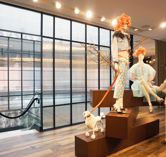 Forty Five Ten Flagship Store | Bendheim Houdini Glass