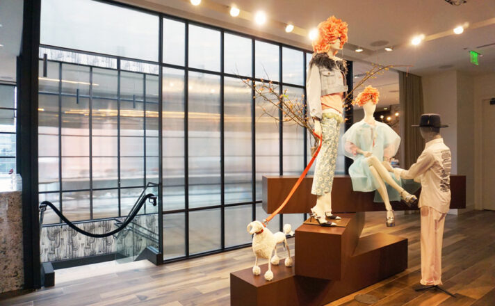 Forty Five Ten Flagship Store | Bendheim Houdini Glass