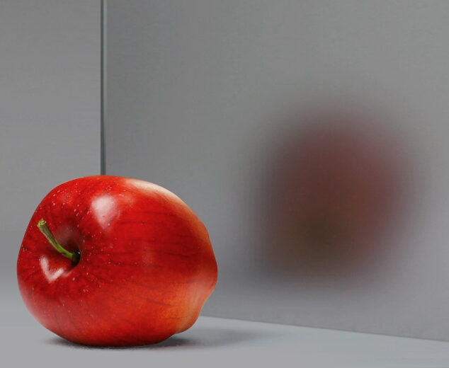 Anti-Glare "Soft" Titanium® Laminated Mirror in "Palest Grey"