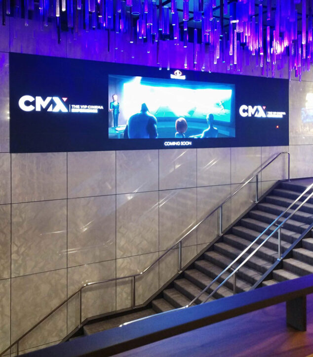 CMX Theater, Old Orchard Mall | Bendheim Architectural Glass Project