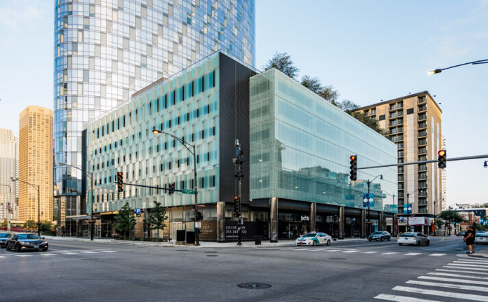 Glass Parking - 1 South Halsted, Chicago