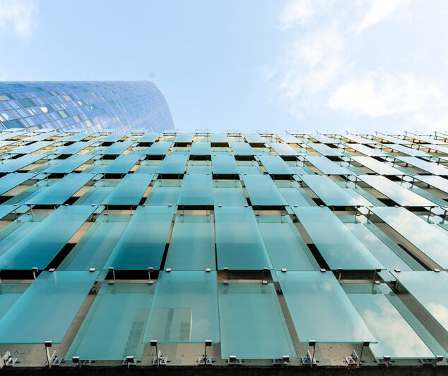 Glass Parking Facade