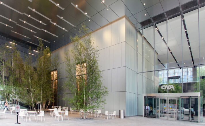 CNA Financial | Bendheim Etched Architectural Glass