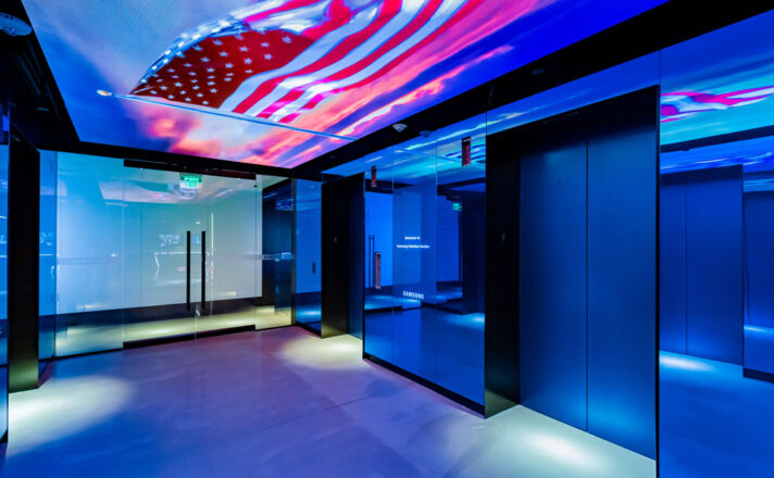 Samsung Solutions Center | Bendheim Architectural Glass Project