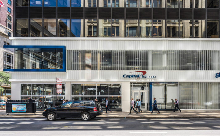 Capital One Cafe | Bendheim Channel Glass Project