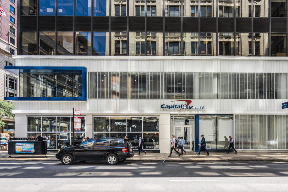 Capital One Cafe | Bendheim Channel Glass Project