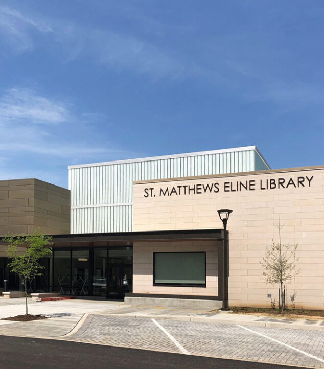 St. Matthews Eline Library | Bendheim Channel Glass Project