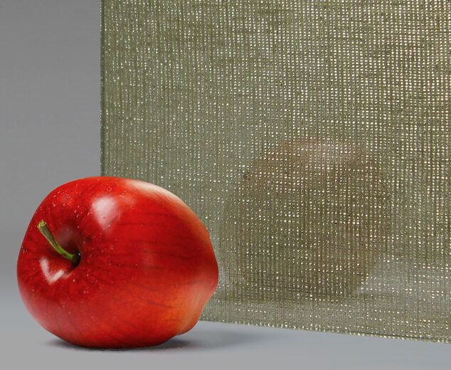 Metalix™ "Antique Gold" Laminated Architectural Glass