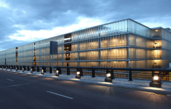 Barcelona Airport Parking Structure | Channel Glass Project