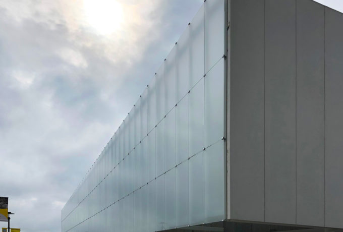 JCCC Fine Arts and Design Studio | Bendheim Ventilated Glass Facade