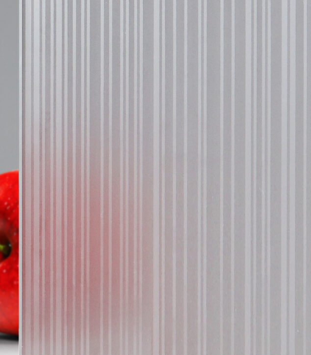 Low-Iron Double-Sided Etched Streamer Glass