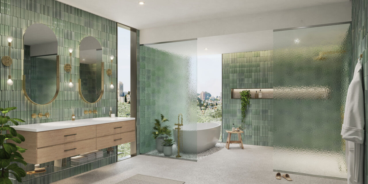 EcoGlass Gothic Glass Rendering