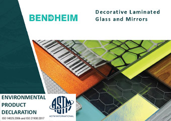 Bendheim Decorative Laminated Glass & Mirror EPD