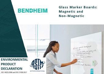 Bendheim Glass Marker Boards: Magnetic & Non-Magnetic EPD