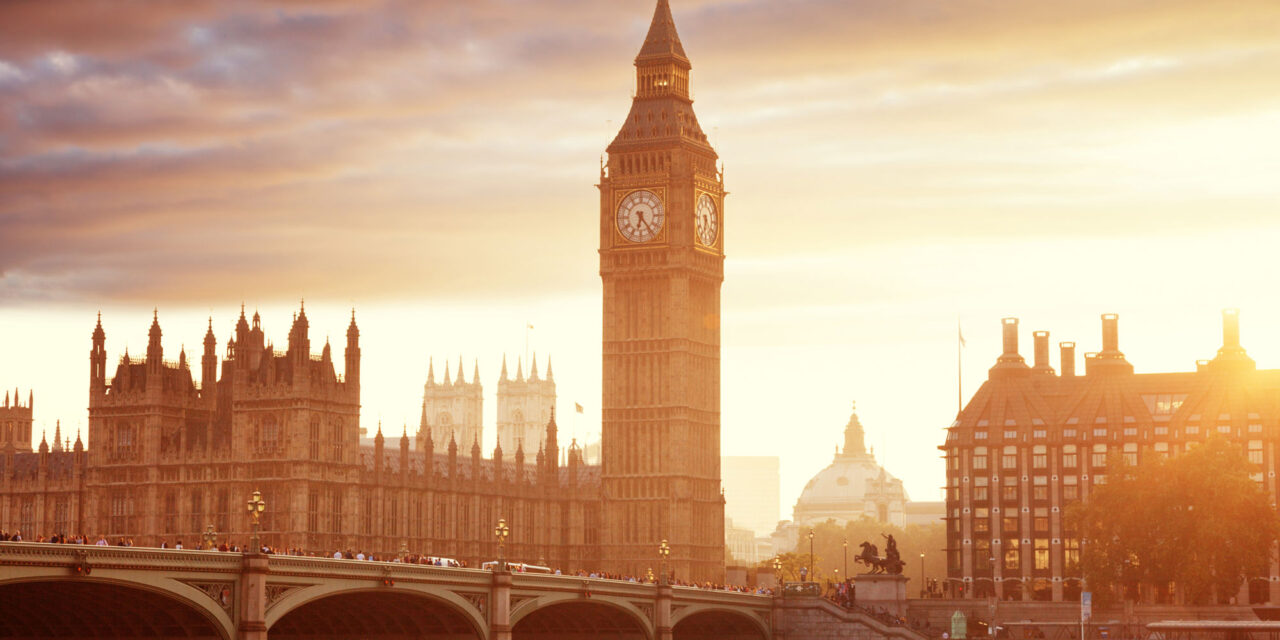 Big Ben in the Elizabeth Tower.